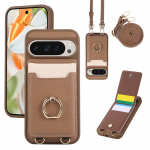 Nahast &otilde;lakott Google Pixel 9 Pro XL 8 9A 8A 7A 8pro telefonile Kate R&otilde;ngas Hoidik Kaitseraam Kaarditasku Rihm Google Pixel 9Pro XL