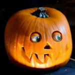 Hirmutav Halloweeni k&otilde;rvits liigutatavate silmadega, K&otilde;rvitsa kaunistused, Halloweeni kunstk&otilde;rvitsad Kaunistus Vastupidav Lihtsalt kasutatav brown