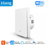 Tuya nutikas Wifi seinavalgusti l&uuml;liti surunuppjuhtimispuldiga ilma/neutraaljuhtmega rakenduse kaugjuhtimine ajastus t&ouml;&ouml;tab Alexa Google Home Alice'iga With Neutral Wire