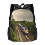 Willand Hst Teismeline Kolledži&otilde;pilane Seljakott Muster Disain Kotid Willand Hst Esimene Suur L&auml;&auml;ne Kiirrong Raudteed Briti OneSize gray