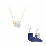 Swarovski Luige Kullatud Kaelaehted Naistele Kuldne/H&otilde;bedane F-Original Brand Box And Bag kuld