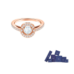 Swarovski Sparkling Dance S&otilde;rmused Naistele 55-Original brand box beige