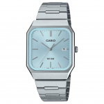 Casio G-Shock Seeria 50M Veekindel Spordi Kvartsliikumine Roostevabast Terasest Rihm Unisex Sinine Tihvt Unisex Kellad MTP-B185D-2A2V Blue Dial