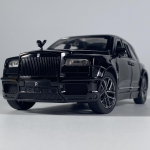 1/32 Rolls Royce Curinnan Luksusauto Sulamist Valatud Metallmudel Simulatsioonheli ja -valgusega T&otilde;mmatav Tagasi M&auml;nguasjad Kogumisobjekt Poiste Kingitused must