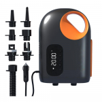 Kaasaskantav paddle board pump 20PSI k&otilde;rgsurve elektriline &otilde;hukompressori pump 18000mAh Power Bank Cordless