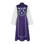 Undertale Toriel Cosplay Kost&uuml;&uuml;m T&auml;iskomplekt M&auml;nguteema F&auml;nnidele XXXL white