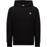 Moncler &uuml;hev&auml;rviline logoplaastriga kapuutsiga dressipluus Meeste dressipluus Must K1-091-8G00035-89AUJ-999 S black
