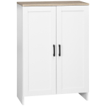 Buffet k&ouml;&ouml;gikapp uste ja reguleeritavate riiulitega, 60 x 30 x 90 cm, valge 60 x 30 x 90 cm