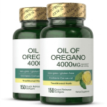 Oregano&otilde;li 4000 mg karvakroliga - 150 kiirvabanemisega pehmet kapslit - GMO-vaba ja gluteenivaba 2pack