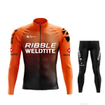 Ribble Weldtite Pro Hingav Pikkade Varrukatega Meeste Rattas&auml;rgi Komplekt MTB Rattariided S&uuml;gisene Jalgrattariided Maillot Ropa Ciclismo M