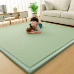 Jahutav tatami p&otilde;randamatt - pehme padi koduks, Jaapani magamismatt, t&auml;iuslik kingitus 60x200cm Non-slip/Extra Thick Silence beige
