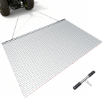 VEVOR K&uuml;lviharja, 2 x 1,2 m, K&otilde;rge efektiivsusega ketthari, ATV-de, UTV-de, Traktorite lisaseadmed 201 x 122 x 1 cm