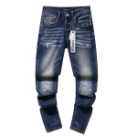 RogueWave Sinised Rebitud Teksad High Street Vabaaja P&uuml;ksid 34 gray