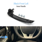 Auto esimese vasaku v&otilde;i parema ukse sisek&auml;epide Ukse sisemise k&auml;epideme katte liist Renault Laguna 3 III 2008-2015 jaoks 809600012R Black-Front Left black