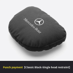 Mercedes Benz A B C E S R Klass GLB GLC GLE AMG CLA CLS SLC GLS SLS ML Auto peatugi kaelatoega nimmetugi istmepadi kaelapadi must