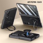 Samsung Galaxy Z Fold 8 jaoks Lai &uuml;mbris Sisseehitatud magnetiline alus Luksuslik nahas&otilde;bralik PU-nahast kate Samsung Z Fold8 jaoks Galaxy Z Fold 8 Wide