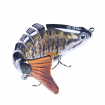 1 tk HENGJIA 15,4 g 7 sektsiooniga liigendiga kalap&uuml;&uuml;gi landid, plastikust Minnow vobbleri varustus