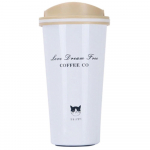 500 ml roostevabast terasest vaakumkolb termiline kohvitass termoskruus veepudelid kohvi-teepudel valge