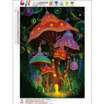 Huacani DIY Teemanttikandid Teemantmaalid Valgustusseened Ristpistes Mosaiik Teemantkividest Pilt Kodukaunistusest 30*40 cm