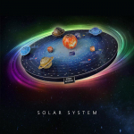 3D P&auml;ikeses&uuml;steemi Puslekomplekt Planet Board Paper DIY &Otilde;ppimine Haridus Teadusm&auml;nguasi