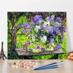 DIY v&auml;rvid numbrite j&auml;rgi &otilde;limaali komplekt L&otilde;uend DIY &otilde;limaal numbrite j&auml;rgi Seinakunsti kaunistused kodukinki kunstiks ja hobideks 40x50cm no frame