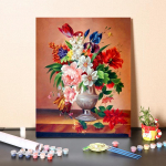 Kunst DIY maalimine numbrite j&auml;rgi Hobid Digitaalne &otilde;limaal &Otilde;limaal Kodukaunistus Numbrite maalimine Teemantmaal 40x50cm no frame