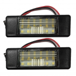 Nissan Qashqai X-Trail Pathfinderi 2 tk auto numbriga 18 LED numbritulede jaoks one size