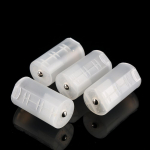 4 tk 2 AA kuni D suurusega aku adapteri hoidja adapteri l&uuml;liti korpuse karbi muundur