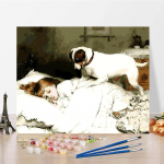 Digitaalne &otilde;limaal DIY Painting numbrite j&auml;rgi Kodukaunistuse numbrid &Otilde;limaal L&otilde;uend Numbrite maalimine 40x50cm no frame