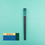 2 paari/komplekt Armsa multifilmi mustriga &otilde;pilase s&ouml;&ouml;gipulgad, lapsed, Hiina s&ouml;&ouml;gipulgad, s&ouml;&ouml;giriistad Lucky Cat 2Pairs must