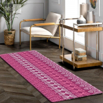 Etnilise stiiliga geomeetriline tr&uuml;kivaip k&ouml;&ouml;gip&otilde;randale V&auml;rviline Boho vaip Magamistoa Boheemlasliku sisustusega Vannitoamatt Uksematt Siseelutoa Vaip 40x60cm