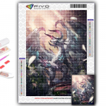 Populaarne 5D isetegemise ristpistes Euroopa draakonimaaling t&auml;ispuur-ristpistes k&auml;sit&ouml;&ouml;komplekti seinakleebis Kodukaunistus Full Round 20X30CM