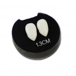 ximuded 2 tk V&otilde;lts helendavad vampiirikihvad Proteesid Halloween Cosplay peosoosikud 1.5cm