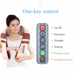 JinKaiRui U Shape Electrical Shiatsu Body Shoulder Neck Massager Back Infrared 4D kneading Massage Car Home Best Gift Health Care