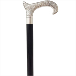 Puidust peopesaga jalutuskepi tugipuit, messing, k&auml;sitsi valmistatud, tugev ja ilus puit