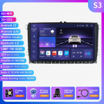 Autoraadio Hizpo Octa Core 9-tolline Android AutoRadio Volkswagen VW Passat B6 B7 CC Tiguan Touran GOLF POLO Carplay 4G auto multimeedia GPS 2din stereo jaoks S3 (8Core 3G 32G) 4GLTE