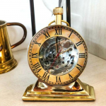 Messingtrofee Lauakell Mehaaniline Vintage Vana stiili Lauaplaadi Dekoratiivne Kingitus