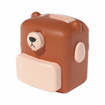 Pill Case Waterproof Classify Storing Easy to Carry Useful Portable Bear Shape Fish Oil Vitamin Storage Box for Household