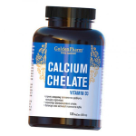 Kaltsiumkelaat D3-vitamiiniga, Calcium Chelate with Vitamin D3, Golden Pharm 120 kapslit (36519020) 120vcaps