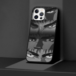 &Uuml;mbris Apple Iphone 11 13 12 Mini 14 Pro Max Xr 7 8 +Se 2020 Xs 6 6s Plus 5 5s Silikoonist telefoni kaas Comic Berserk Guts Anime iPhone 14 Plus