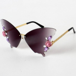 Luksuslikud Butterfly p&auml;ikeseprillid Naiste br&auml;nd y2k Vintage &auml;&auml;risteta &uuml;lisuured p&auml;ikeseprillid Naiste prillid gafas de sol gothic hall v&auml;rv