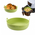 Kodu K&ouml;&ouml;gitarbed Toidukvaliteediga &otilde;hufrit&uuml;&uuml;r Silikoonpann k&uuml;psetusahi k&uuml;psetuspann Praetud kanakorvmatt &Otilde;hufrit&uuml;&uuml;ri tarvikud &Otilde;hkfrit&uuml;&uuml;ri matt pitsapann round (19.5*7 cm)