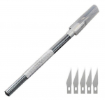 Skalpell TE-10 + 5 vahetatavat tera must