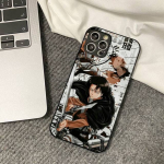 Levi Attack On Titan Manga Anime telefoni&uuml;mbris iPhone 11 12 13 Mini Pro Xs Max 8 7 6 6s Plus X 5s Se 2020 Xr kaanele For iphone 5 5s SE