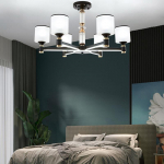 Minimalistlik elutoa l&uuml;hter S&ouml;&ouml;gitoa lamp Magamistoa Lamp Euroopa Luksuslik Atmosf&auml;&auml;rivalgustus Koduvalgustus 6 headlights