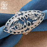 925 h&otilde;bedast &otilde;&otilde;nes nikerdatud s&otilde;rmus klassikaline ehe 6#