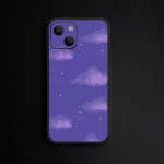 Purple Art Painting telefoni&uuml;mbris iPhone'ile Samsung Galaxy Redmi Xiaomi Oppo OnePlus Note SA 7 8 9 10 11 12 13 14 20 21 22 23 53 54 Pro Max Plus Ultra iPhone 6 or 6S