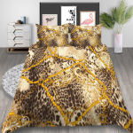 Luksuslik majapidamisvoodite tekikate &Uuml;he-/kaheinimesevoodi t&auml;issuuruses 3D Luxury-sarja voodipesukomplekt lukuga Pehme ja mugav voodipesu DE 100x135cm