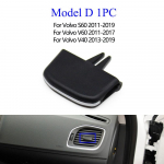 Eesmine vasak parem &otilde;hukonditsioneer AC ventilatsiooni v&auml;ljalaskeava klambrid Volvo S60 V60 V40 jaoks 2011 2012 2013 2014 2015 2016 2017 Model D