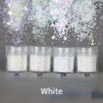 Nail Art Akr&uuml;&uuml;l K&uuml;&uuml;ned Glitter Segapuuder Retro vask litrid sillerdavad helbed Paillette Sparkles N&auml;pun&auml;ited kosmeetiliseks n&auml;oks silmad kehajuuksed